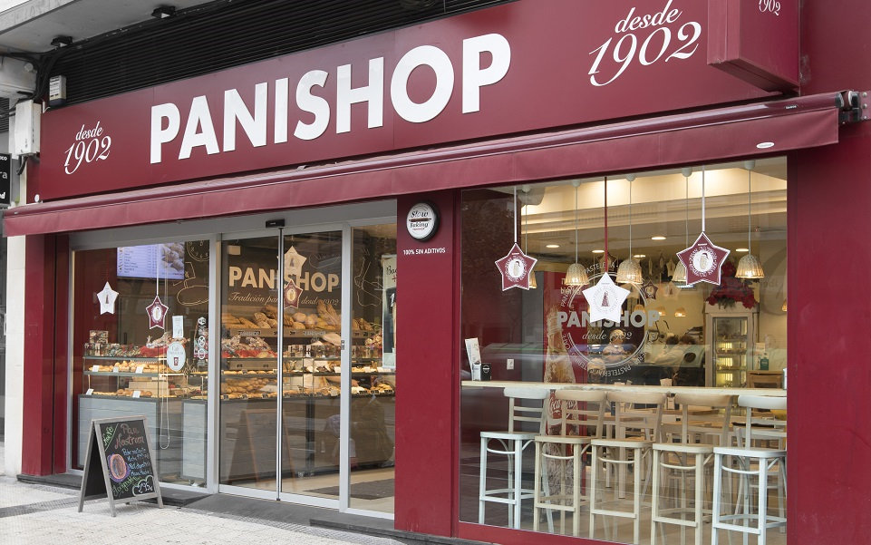 Panishop fachada de tienda